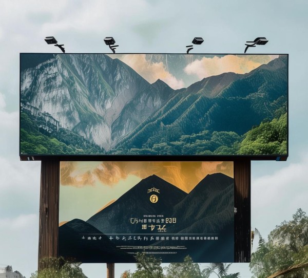 山庄户外广告牌设计方案—传播山庄文化，彰显DHZ活力